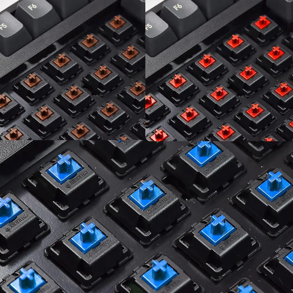 HELLO GANSS мини механическая клавиатура Cherry MX Switch Compact 61 Keys Проводная USB-C для игр и офисных ПК(qwerty-раскладка