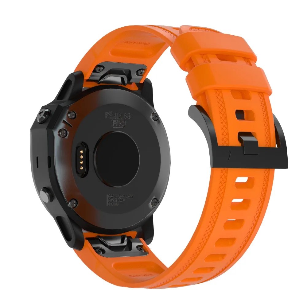 Силиконовый спортивный ремешок для часов Garmin Fenix 6s/6s Pro/5S Plus, ремешок для умных часов 20 мм, быстросъемный браслет, модный браслет