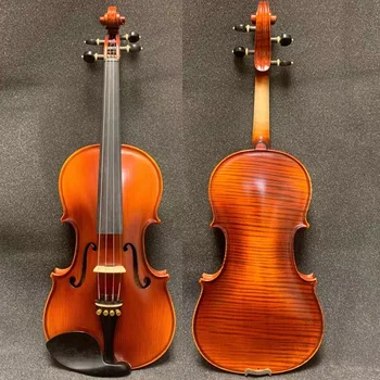 Strad style SONG Brand master violin 4/4.flames back,powerful sound #14738