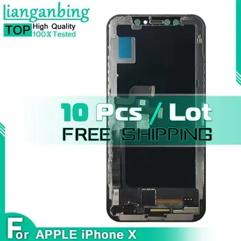 

LCD For iPhone X LCD Display Touch Screen Assembly Replacement For iPhone X Display High Quality 100% tested working LCD