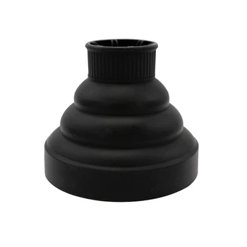 

Black Universal Blower Hairdressing Salon Curly Dryer Folding Diffuser Cover Salon Hairstyling Tool Accessory Secador De Cabelo