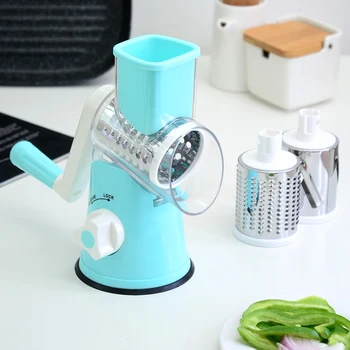 

AINZUO Manual Multi-functional Slicer Vegetable Cutter Round Mandoline Slicer Vegetable Kitchen Tool Multi-functional Grater