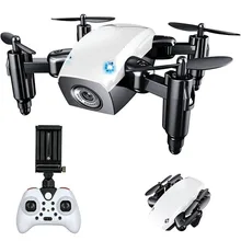 Мини-Дрон с HD 0.3mp камерой, wifi, складной Радиоуправляемый вертолет, воздушные дроны, Wi-Fi FPV Карманный Дрон, Радиоуправляемый квадрокоптер, игрушки в подарок