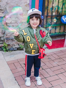 

2020 Spring and Autumn Baby Jacket Men Tide Korean Children's Clothing Boys Coat Children Spring Boys Children Tops