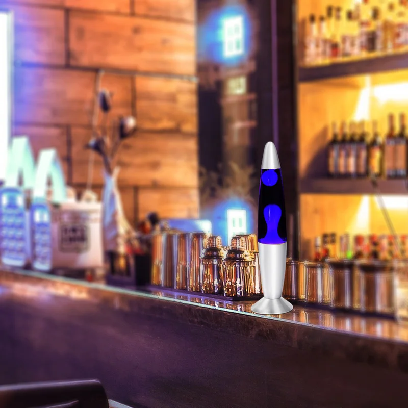 25W EU Lava Lamp Decorative Lamp Light Bedroom Night Lamp Bedside Lamp Aluminium Alloy Low Consumption High Brightness