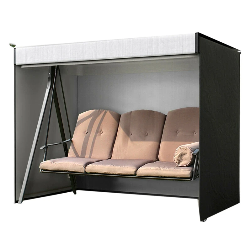 

Garden Swing Cover 3-Seater Swing Hammock Cover Outdoor Garden Patio Protector Sun Shade Waterproof Chair Cover