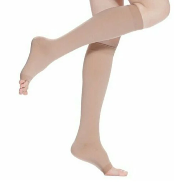 Elastic Open Toe Compression Stockings Varicose  Elastic Stockings  Varicose Veins - Men's Socks - Aliexpress