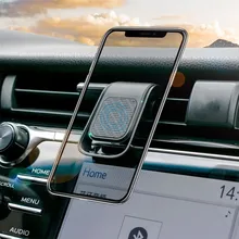 

1Pcs Car Air Vent Clip Magnetic Phone Holder L-Type Mobile Phone Support Auto GPS Stand Bracket for IPhone 13 12 Xiaomi Huawei
