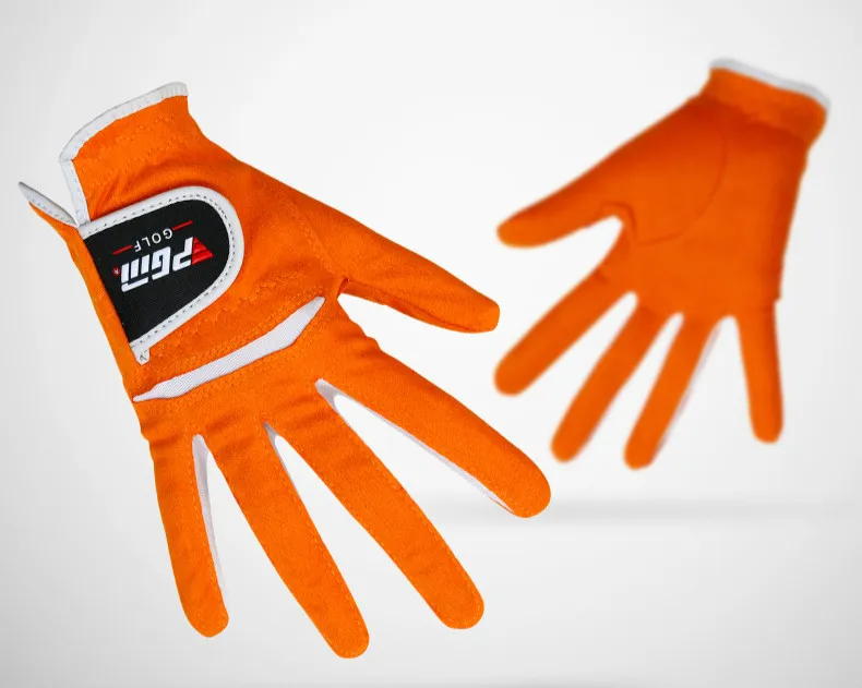 1 Pair PGM Golf Gloves Lady's Super-fibre Gloves Women Left-handed Right-handed Anti-skid Breathability