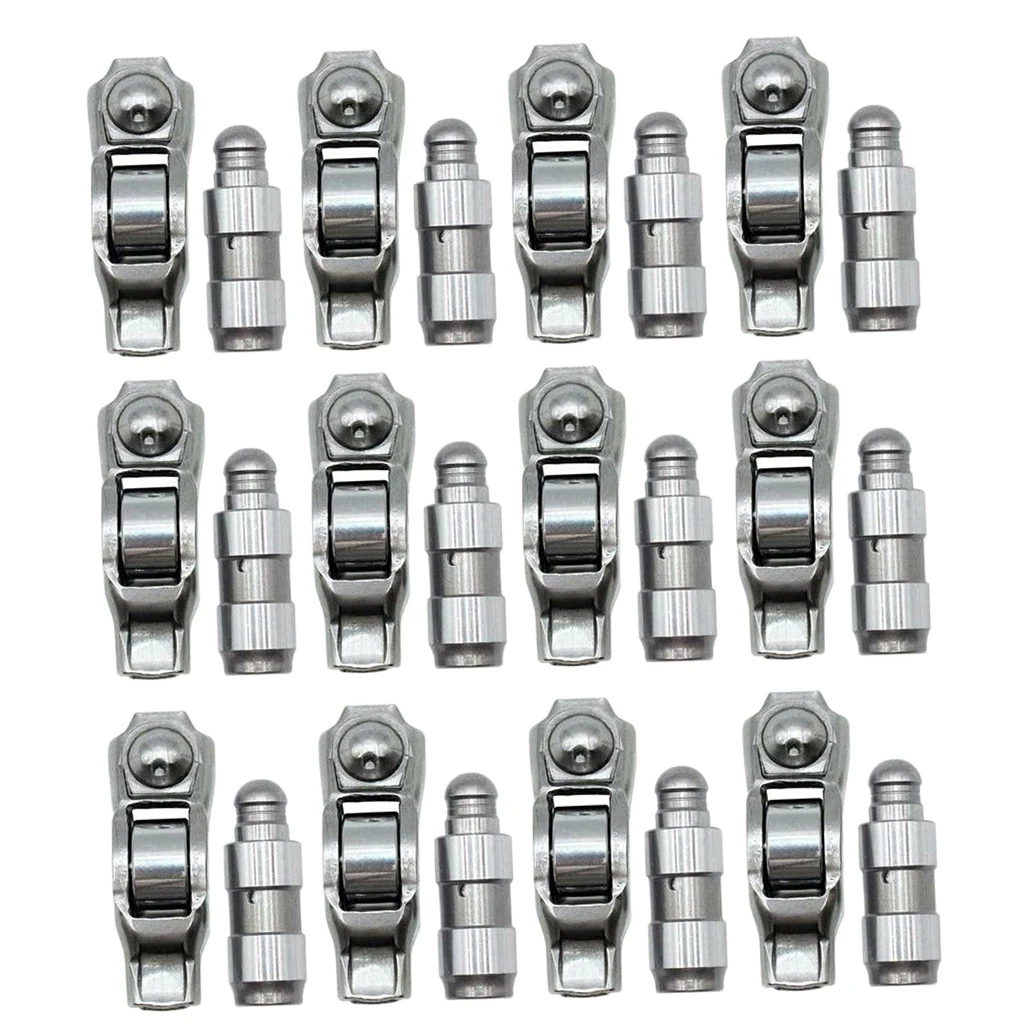 12 Pcs Rocker Arms and Lifters Kit Replacement for Ram 1500 3.6L 2013