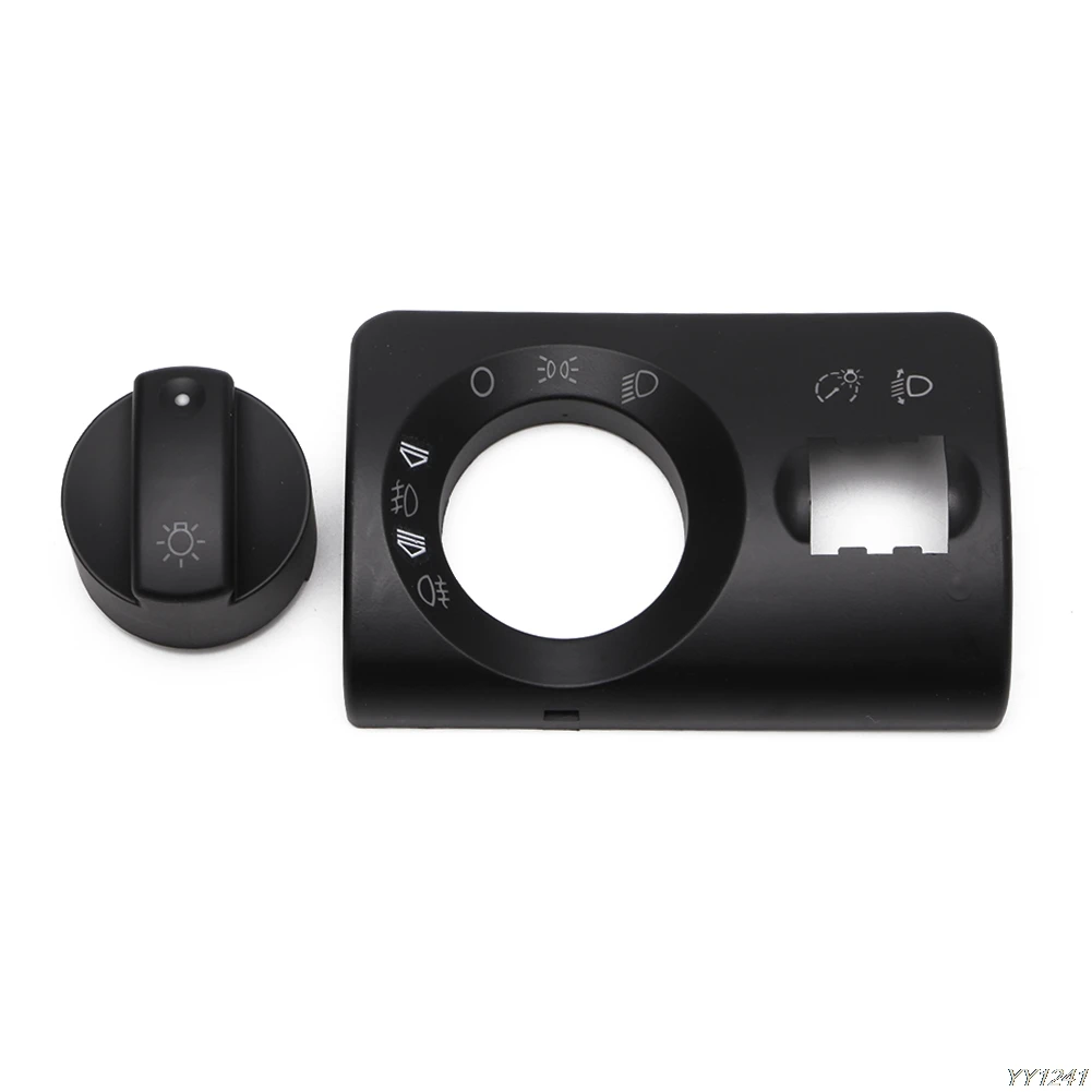 

-QILEJVS New Headlight Fog Light Switch Cover Kit For Audi 4B1941531F A6 4B C5 Avant No Encoding
