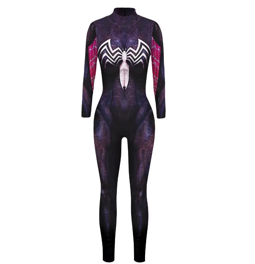 Daliclown Halloween Women Leotard Costume Sexy Female Anime Cosplay Super Hero Fancy Outfits Jumpsuits -Zentai shop online H7d1d2254aabe4e0889ae7987a4179c2e8.jpg