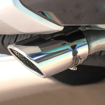 

For Toyota 4Runner 2010-2019 Accessories Stainless Steel Rear Exhaust Muffler Tail End Pipe 1PC Car Styling