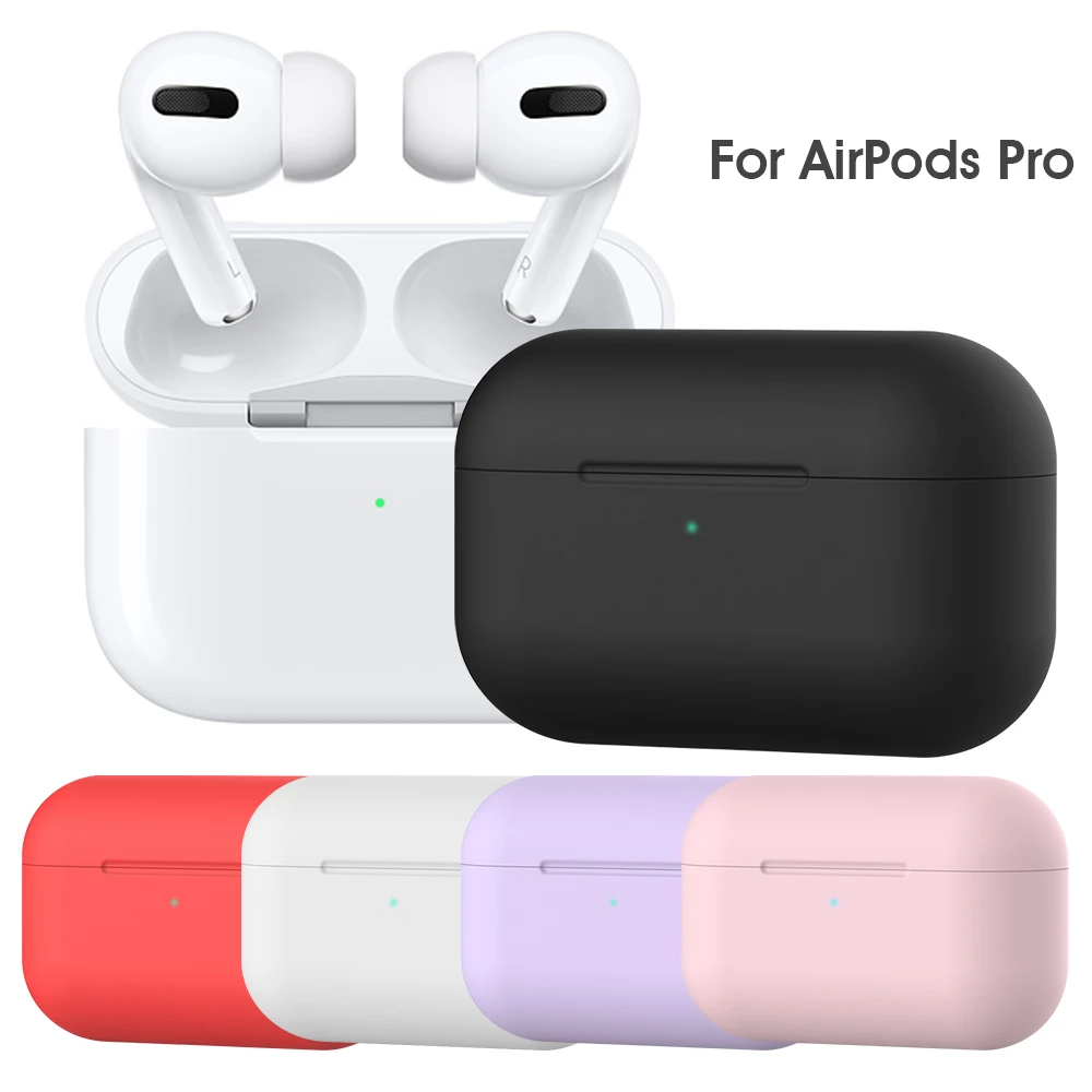Милый мультяшный чехол для беспроводных наушников Apple AirPods Pro силиконовый зарядки
