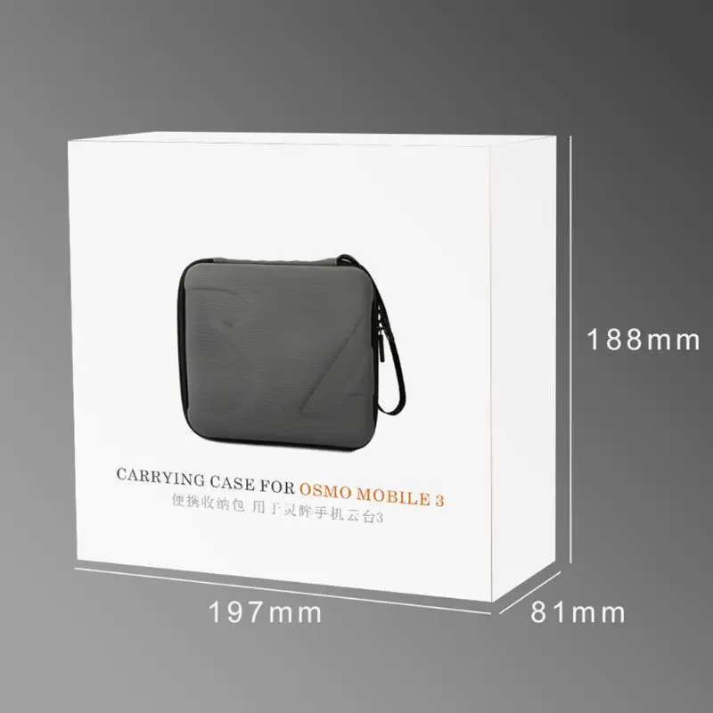 Жесткий EVA сумка для хранения, защитный чехол для OSMO Mobile 3 Gimbal стабилизатор