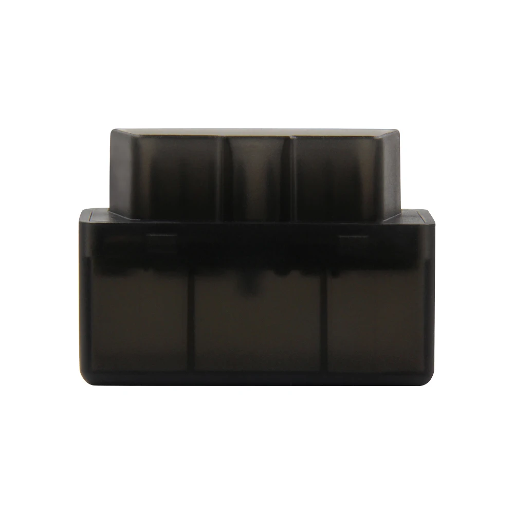 ELM327 V1.5 с двойной печатной платой PIC18F25K80 OBDII считыватель кодов неисправностей автомобиля для Android/Windows/Symbian системы Авто диагностический инструмент obd - Цвет: Black