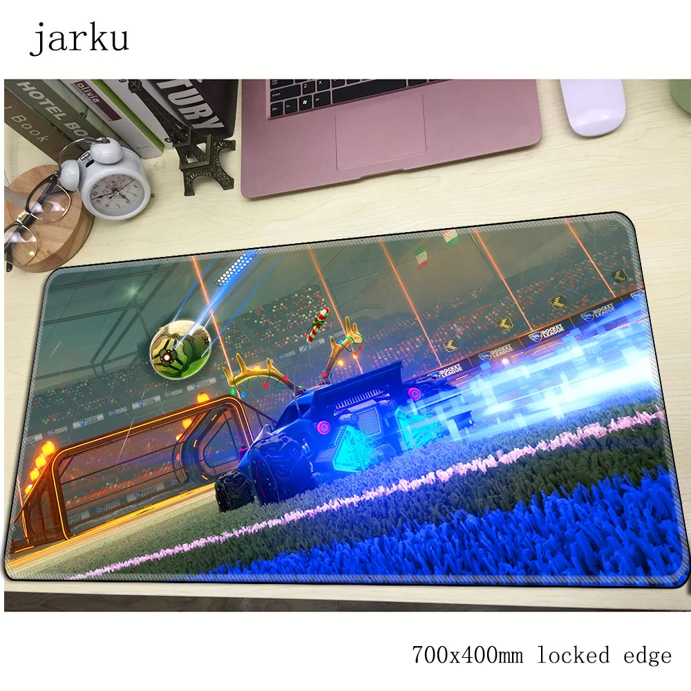 Rocketleague геймерский коврик для мыши 700x400X3 мм игровой коврик для мыши красивый гелевый ноутбук аксессуары для ПК ноутбук padmouse эргономичный коврик