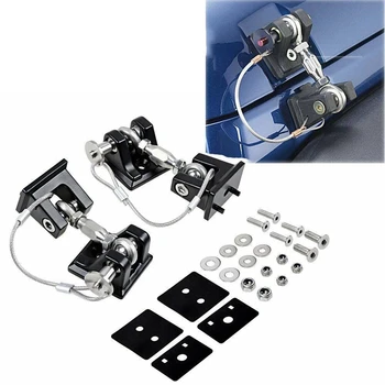 

Hood Catch Lock Latch Bracket Holder Fit for 2007+Jeep Wrangler JK JL Unlimited