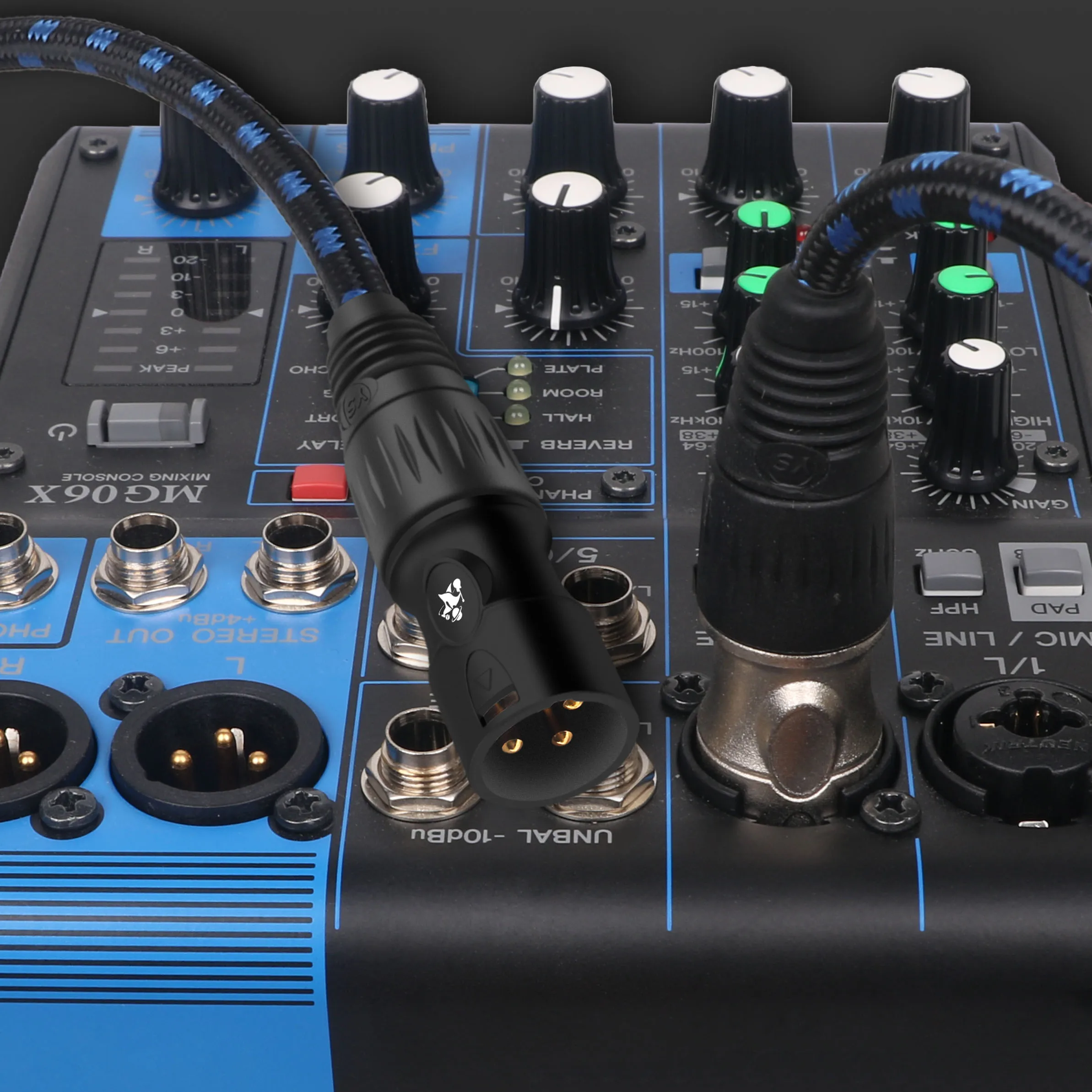 DREMAKE XLR ũ  ġ ڵ XLR 3  -  뷱 ũ ڵ   XLR AMP ̺ 2 