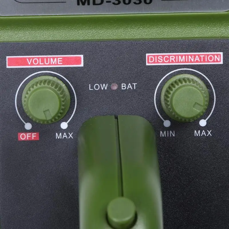 MD-3008 подземный Исследуйте и Золотой металлоискатель зеленый для монет