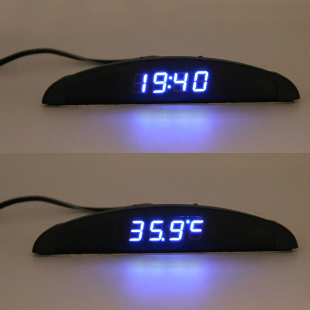 Многофункциональные al Led 12 В функция будильника с питанием от аккумулятора