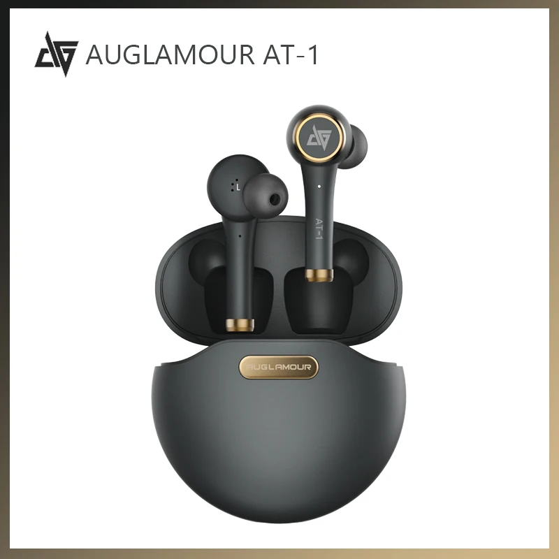 Auglamour AT-1 TWS Bluetooth 5,0 наушники беспроводные Bluetooth наушники HIFI с микрофоном гарнитуры