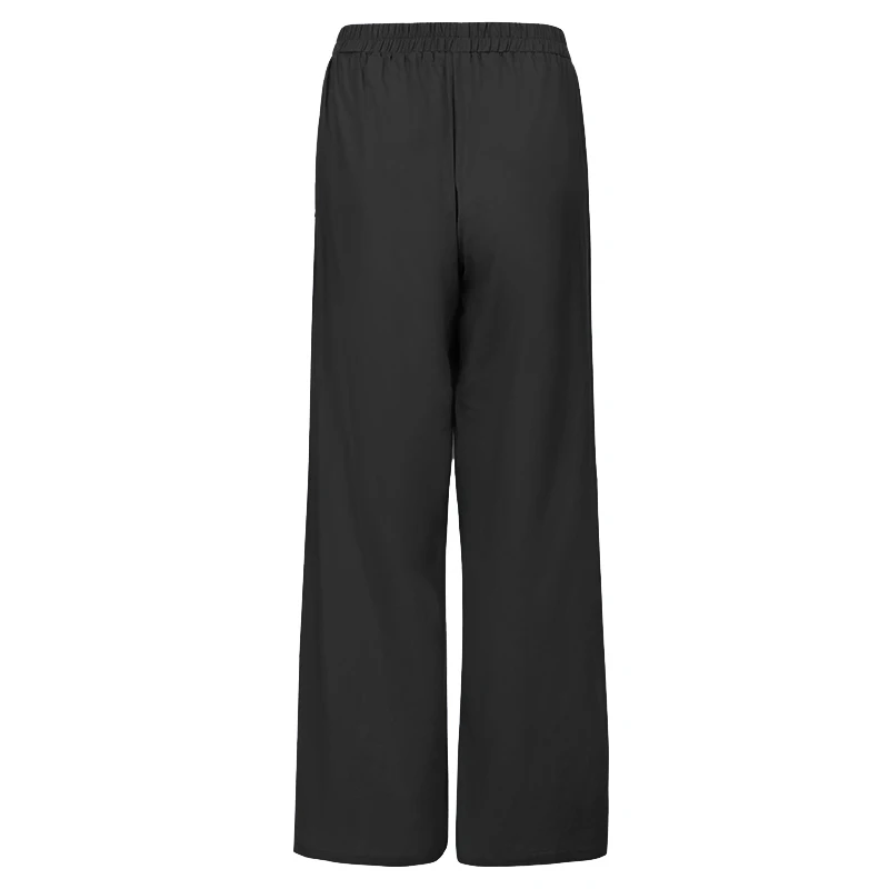 Celmia Fashion Women Wide Leg Pants Casual Loose Trousers Ladies High Waist Pants Buttons Sexy Split Pantalon Femme S-5XL