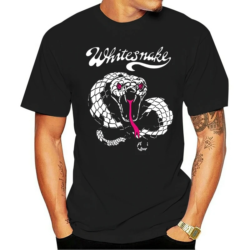 

WHITESNAKE T SHIRT ROCK BAND RETRO VINTAGE TOP MUSIC BIRTHDAY PRESENT S-5XL Hip-hop Tee Tshirt