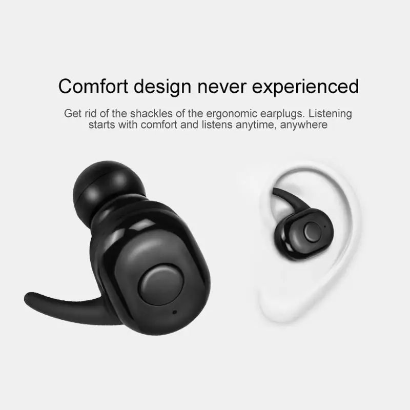 Ottwn TWS Беспроводные Bluetooth 5,0 мини наушники спортивные наушники 3D стерео звук водонепроницаемые наушники с микрофоном и зарядным устройством