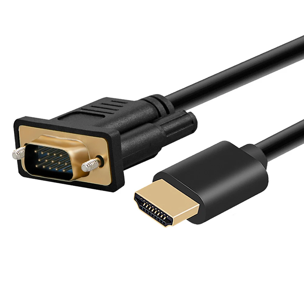 HDMI к VGA 6 футов кабель мужчин и женщин для компьютера ноутбука ПК Монитор Проектор