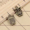 20pcs Charms Big Eyes Owl 16x12mm Tibetan Bronze Silver Color Pendants Antique Jewelry Making DIY Handmade Craft ► Photo 2/2