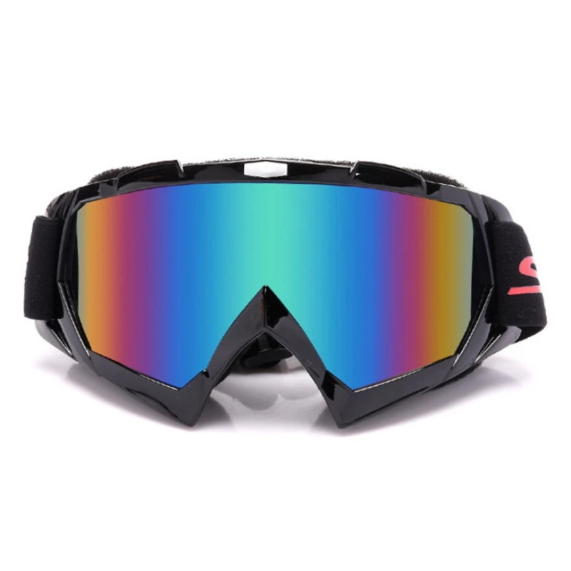 Унисекс популярные гоночные очки для мотокросса ATV Googles Лыжные Сноуборд маски для очков для мужчин женщин красочные линзы