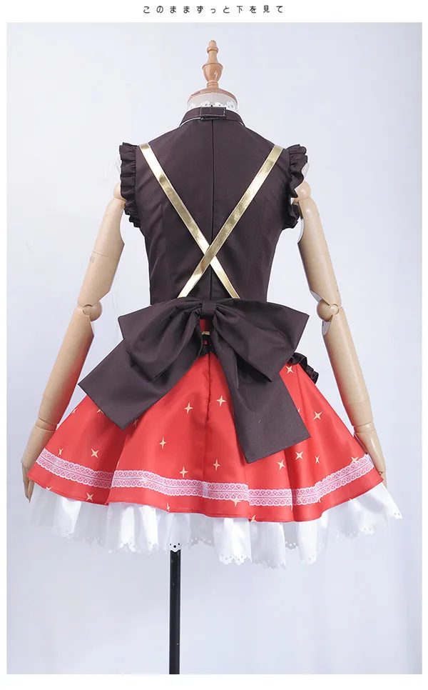 Новинка Lovelive Sunshine Aqours School Idol Project Bremen music Ruby Kurosawa Хэллоуин Рождество Косплей платье для женщин