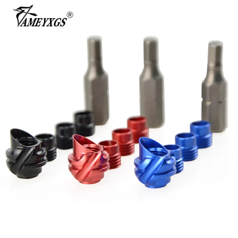 

1set Archery 37/45 Degree Peep Sight Aluminum Sight Scope And Inner Core For Compound Bow And Arrow Hunting Shooting Accessories