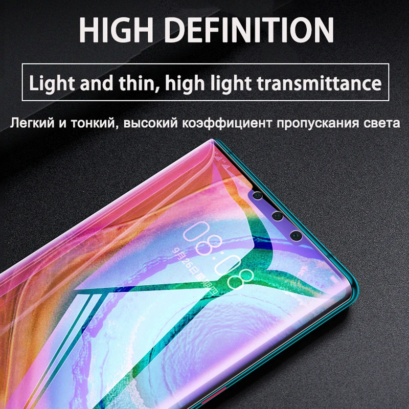 99D полное покрытие Гидрогелевая пленка для huawei mate 30 Pro Защита экрана для mate 20 lite 10 Pro мягкая защитная пленка не стекло
