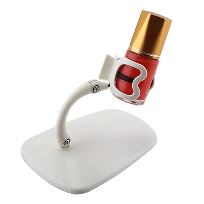 

1 piece handsfree nail polish holder pro grip and tips finger nail polish bottle holder stand for nail beauty tools