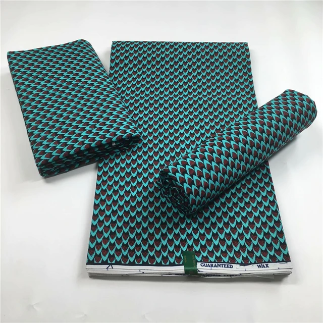 2021 New Hot Sale African Wax Fabric Cotton Material Nigerian Ankara Block Prints Batik Dutch High Quality Sewing Cloth VL-40 2