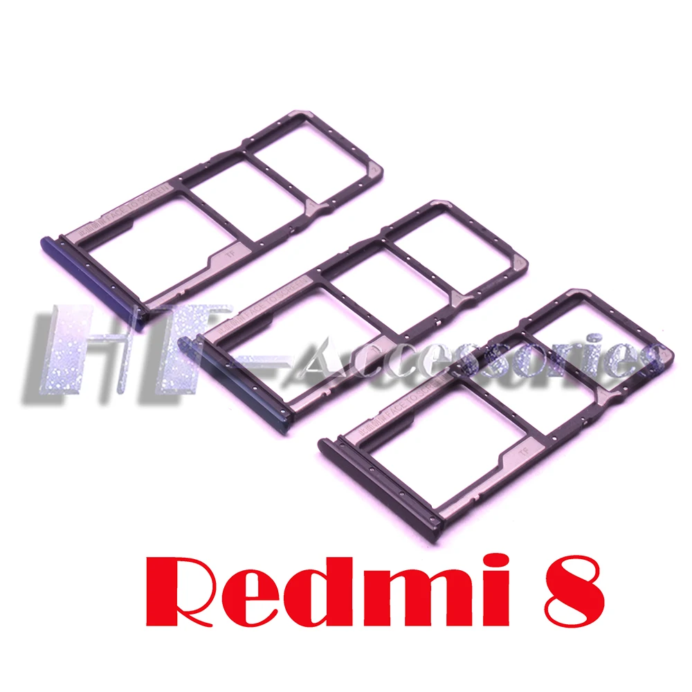 Держатель для sim карты Redmi 8 8A устройство чтения sd карт адаптер Xiaomi Redmi8 8A| |