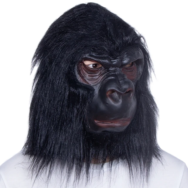 Máscara Macaco chimpanze - 100% Látex (Spook) B+