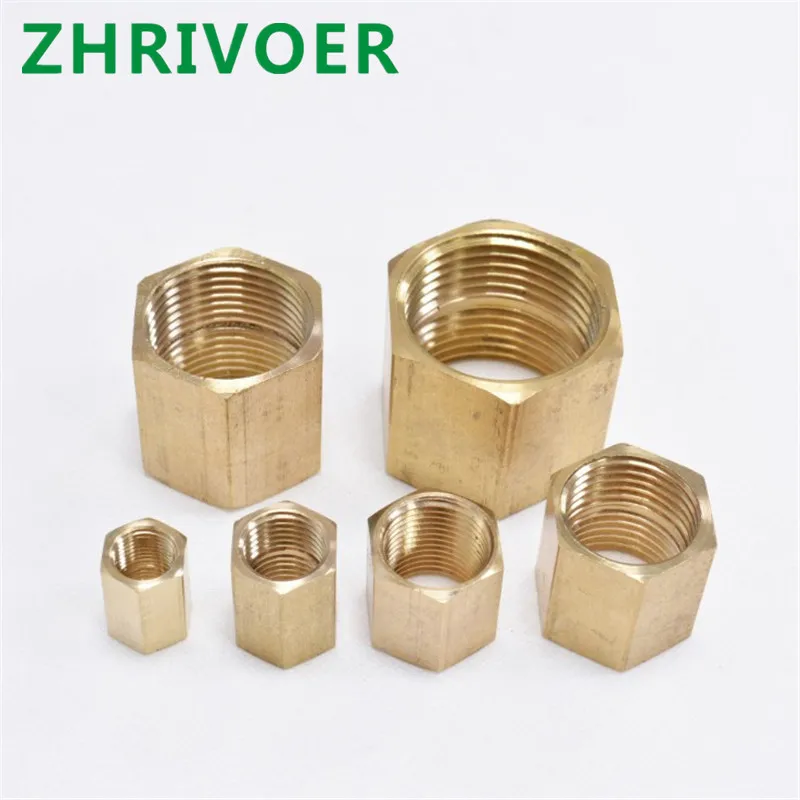 Внутренняя резьба 1/8 &quot1/4&quot 3/8 &quot1/2&quot 3/4 &quotBSP латунный медный шланг фитинг