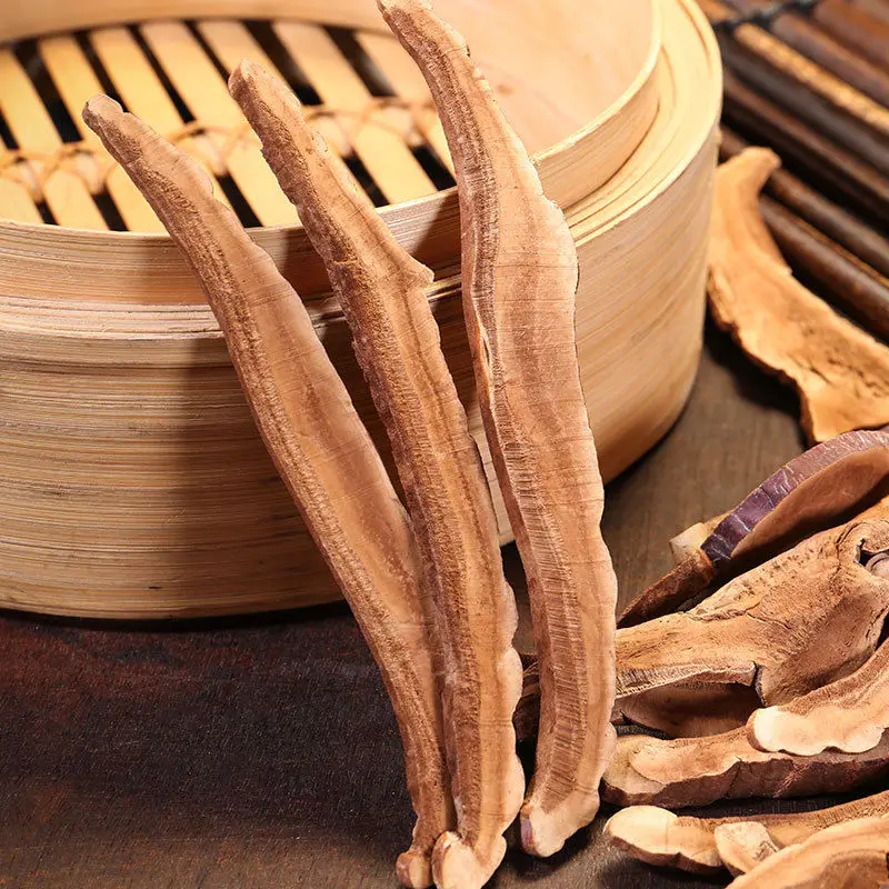 

Organic Wild Lingzhi Reishi Mushroom Slices Ganoderma Lucidum Herbs Ling Zhi Tea