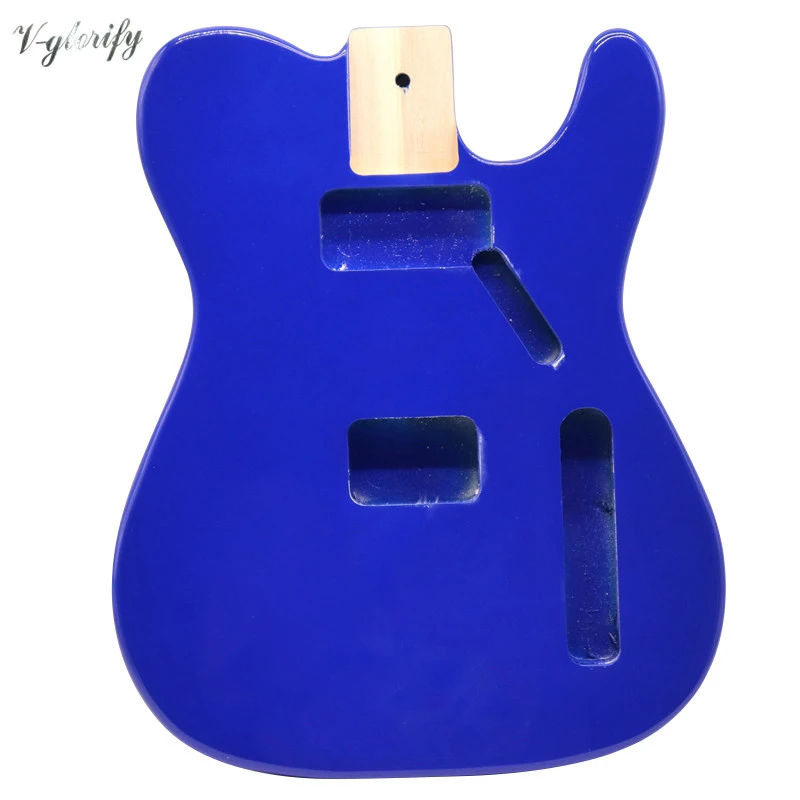 Cuerpo de guitarra TL de azul oscuro, barril de guitarra TL de madera de álamo|tl guitar body|guitar bodytl body - AliExpress