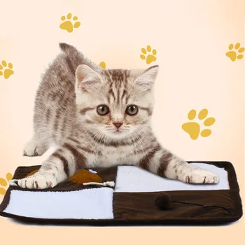 

Cat Scratch Board Cat Multifunctional Scraper Mat Kitten Sleepy Mat Pet Product Yoys Scratch-Resistant Scratching Blanket