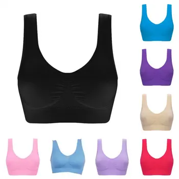 

Double-layer Large Size Women's Bra Soft Brassiere Sports Bra Double Layer Large Size Seamless Rimless No Trace Bras