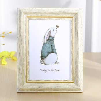 

European Style Photo Frame Desktop Art Decorative Hanging Wall Picture Frames 20 Colors Quality Resin Painting Frame 5-10 Inch