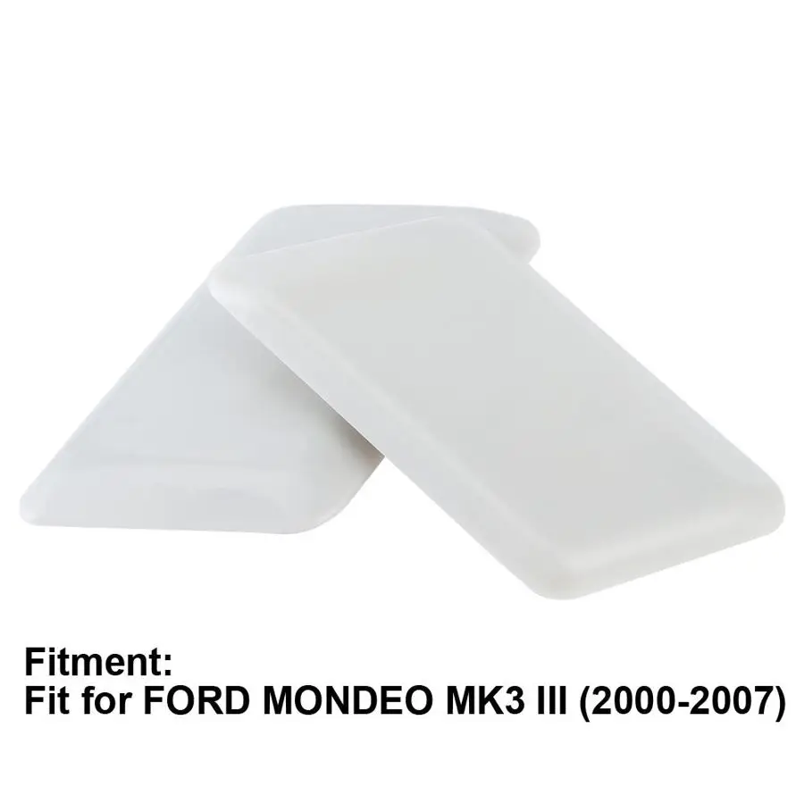 1 Pair of Headlamp Light Washer Jet Cap Covers Set 1301040 1301038 Fit for FORD MONDEO MK3 III 2000 2001 2002 2003 2004-2007