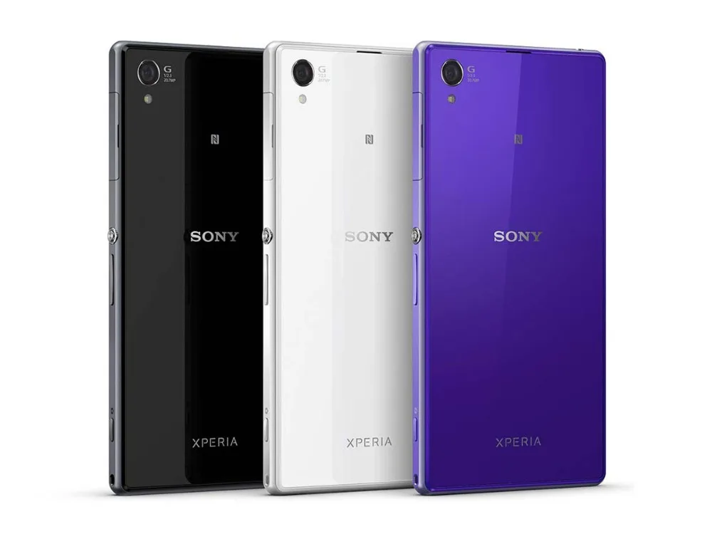 Original Sony Xperia Z1 L39H C6903 GSM 4G Android Quad-Core 2GB RAM 16GB Storage 5.0" Touchscreen 20MP 1080P WIFI Mobile Phone 6