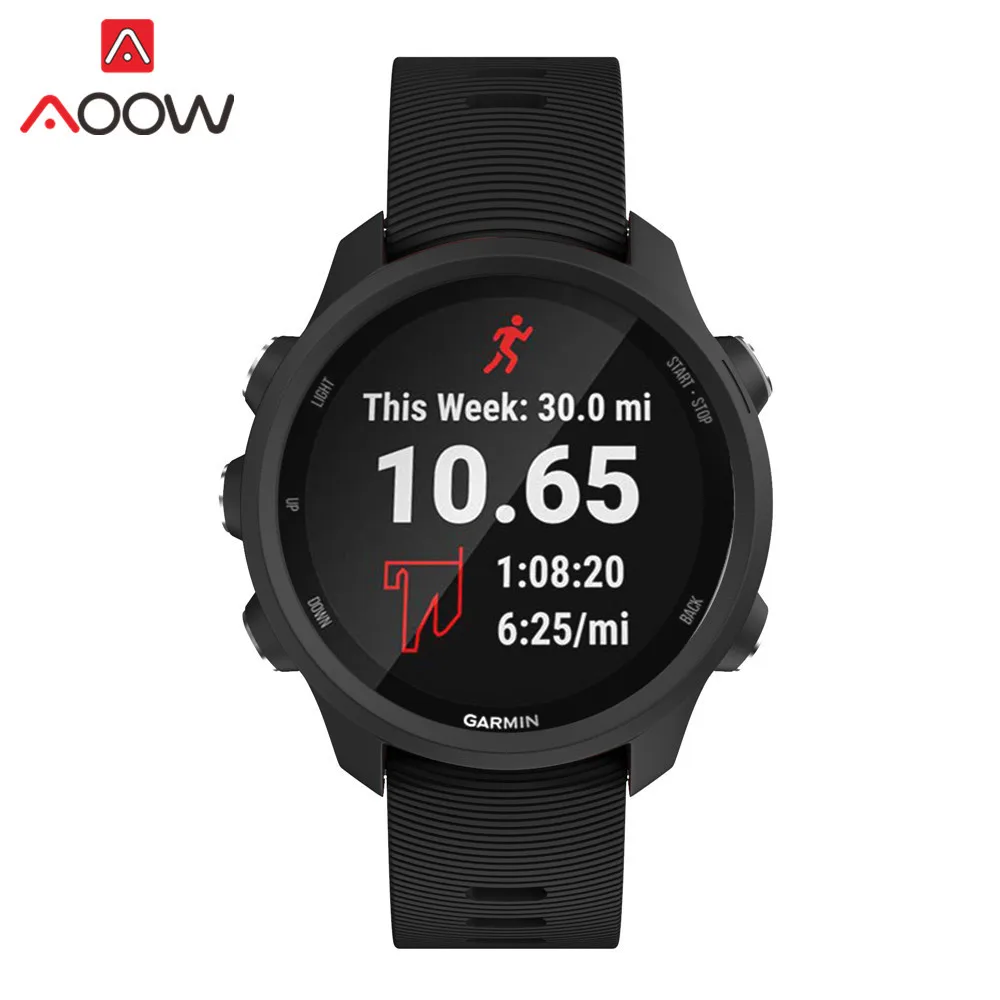 20 мм спортивный силиконовый ремешок для часов Garmin Forerunner 245M 245 645 Vivoactive 3 Approach S40 браслет ремешок для умных часов