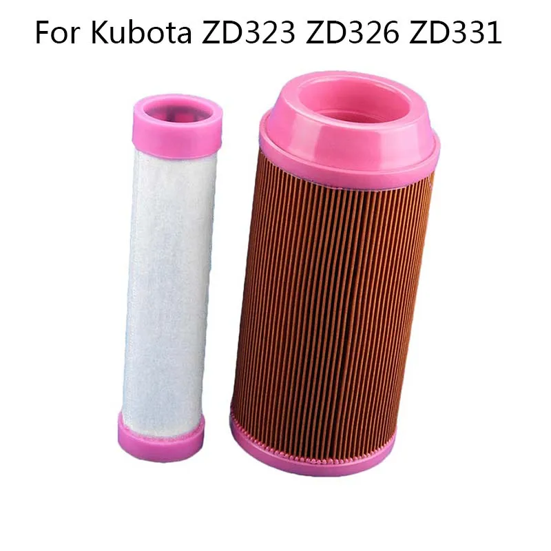 Воздушный фильтр+ предварительный фильтр для Kubota ZD323 ZD326 ZD331 Zero Turn газонокосилки