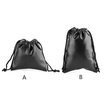 

1pc PU Leather Dice Bags D&D Tarot Card Storage Bag Jewelry Headset Phone Drawstring Package